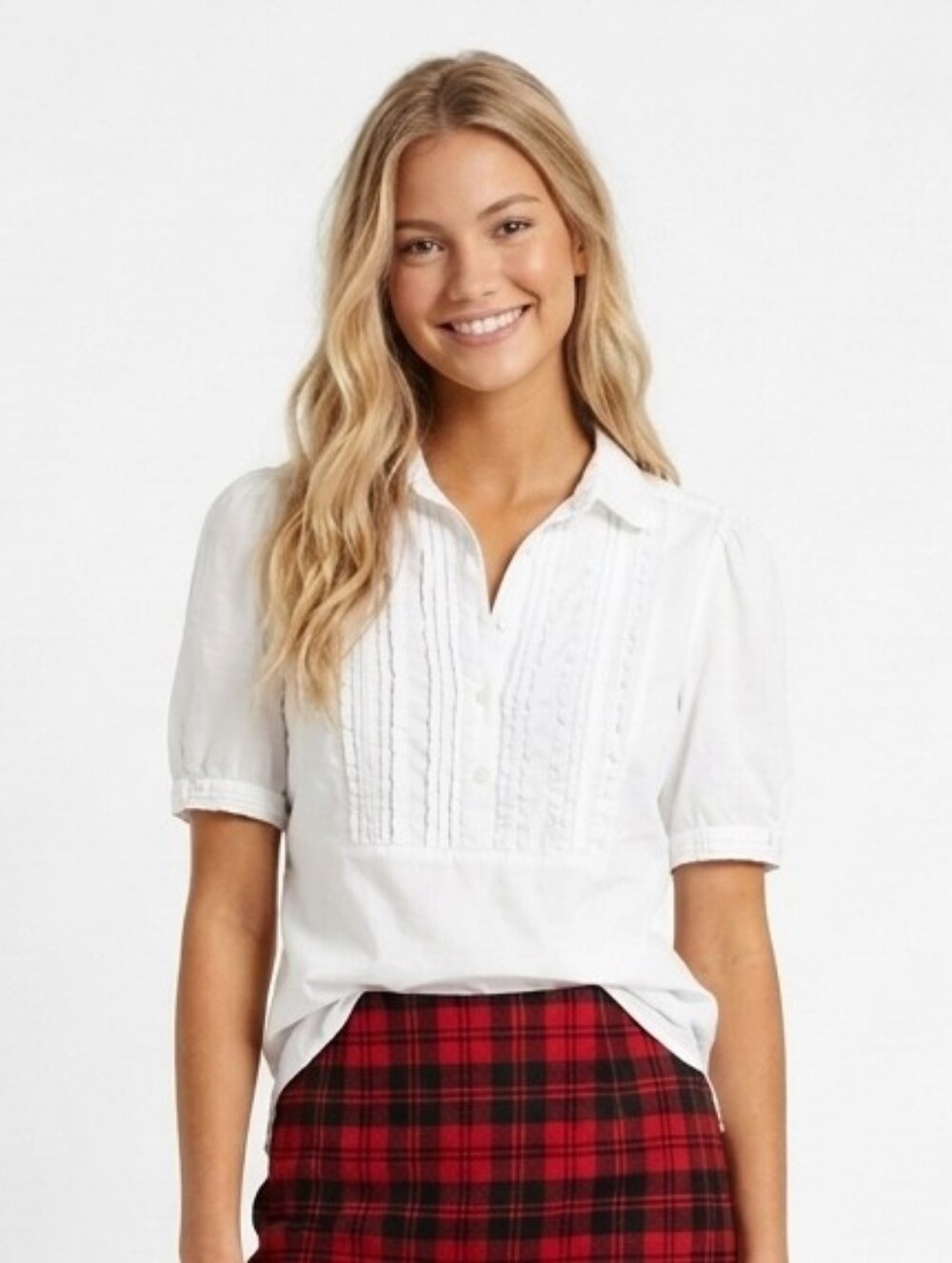 Jacob White Blouse